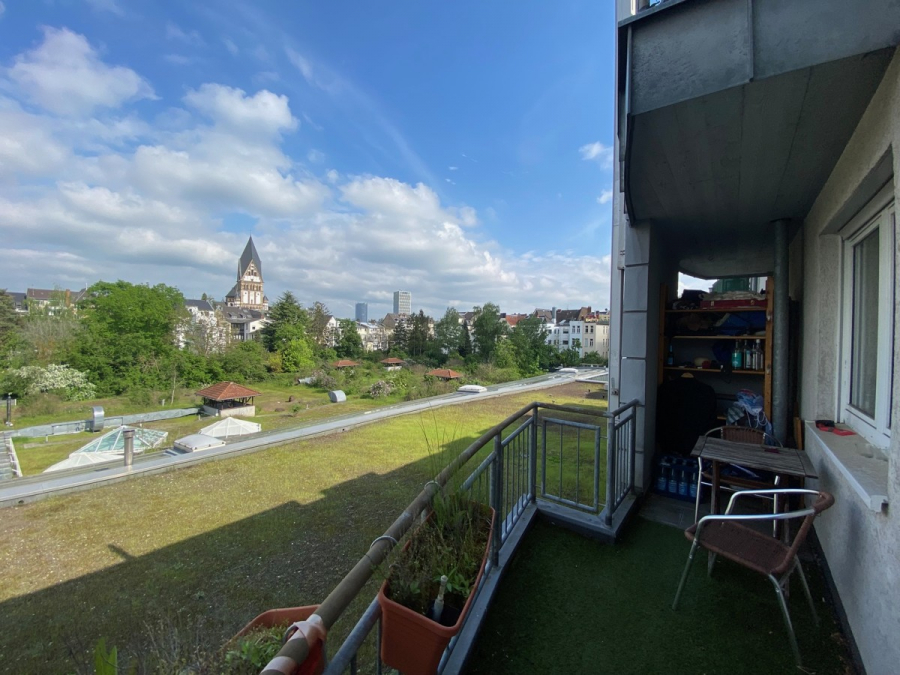 Gut geschnittene 3 Zimmer Wohnung in zentraler Lage der Bonner Südstadt! - Balkonbeispiel