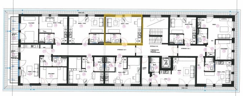 Attraktives Singleapartment am Rande der Bonner Südstadt! - Grundriss ohne Gewähr