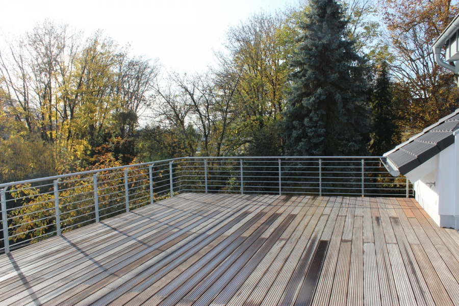 Zweitbezug! Exklusive Penthouse Wohnung mit großer, sonniger Dachterrasse! - Dachterrasse